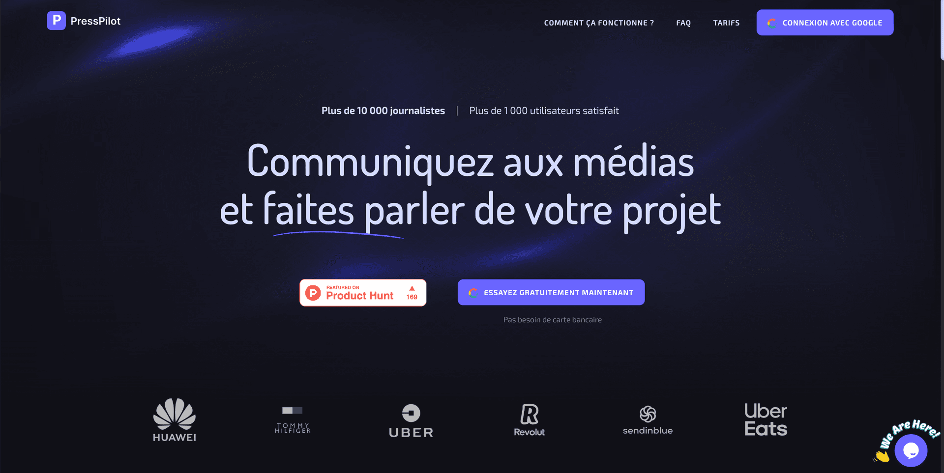 PressPilot - SaaS créé par Fibroweb